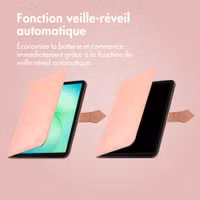 imoshion Coque tablette Samsung Galaxy Tab A11 Plus - Rose Gold
