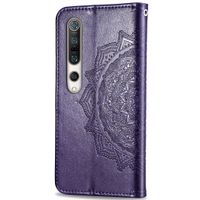 Etui de téléphone portefeuille Mandala Xiaomi Mi 10 (Pro)