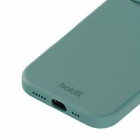 Holdit Coque Silicone iPhone 16 - Moss Green