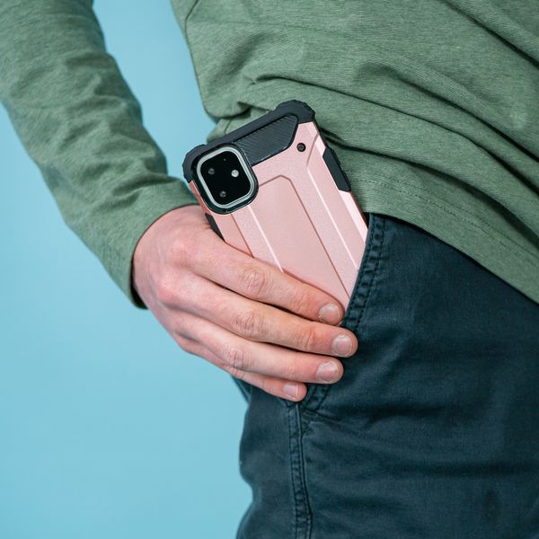 imoshion Coque iMoshion Rugged Xtreme Huawei Y6 (2019) - Rose