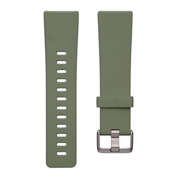 Fitbit Bracelet Classic silicone Fitbit Versa / Versa 2 / Versa Lite - Taille L - Olive