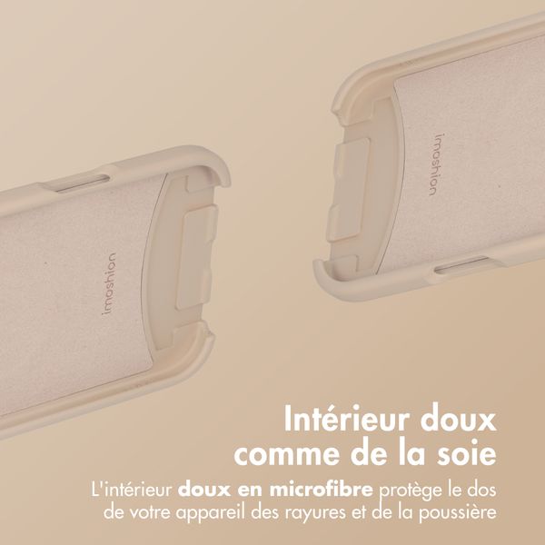 imoshion Coque arrière Color avec cordon amovible et MagSafe Apple iPhone Air - Nude