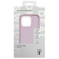 iDeal of Sweden Coque Clear iPhone 16 Pro Max - Light Pink