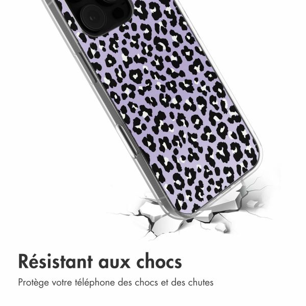 imoshion Coque Design iPhone 16 Pro - Leopard Lilac