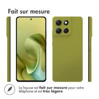 Accezz Coque Clear Motorola Moto G86 - Transparent