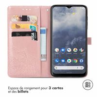 imoshion Etui de télephone Mandala Nokia G60 - Rose Doré