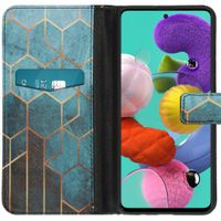 imoshion Coque silicone design Samsung Galaxy A51 - Green Honeycomb