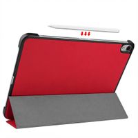 imoshion Coque tablette Trifold Apple iPad Air 11 pouces (2026) M4 / (2025) M3 / (2024) M2 / Air 5 (2022) / Air 4 (2020) - Rouge