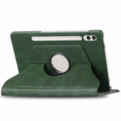 imoshion Coque tablette rotatif à 360° Samsung Galaxy Tab S10 Ultra / Tab S9 Ultra - Vert