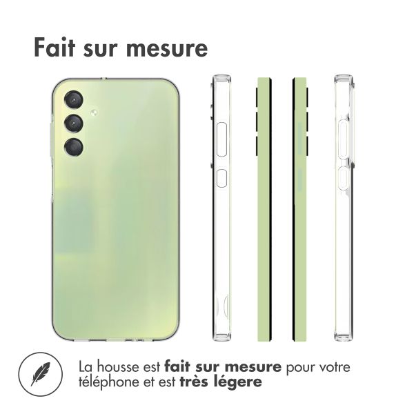 Accezz Coque Clear Samsung Galaxy A15 (5G/4G) - Transparent