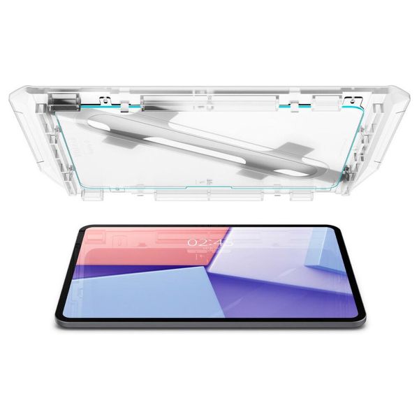 Spigen Protection d'écran en verre trempé GLAStR EZ Fit + Applicator iPad Pro 11 (2024) M4