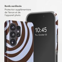 Selencia Coque arrière Vivid avec MagSafe Samsung Galaxy S26 Ultra - Dream Swirl Chocolate