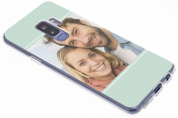 Concevez votre propre coque en gel Samsung Galaxy S9 Plus - Transparent