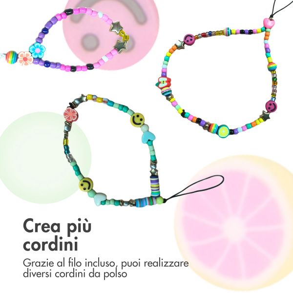 imoshion Dragonne de téléphone faite maison adulte - Universel - Multicolore