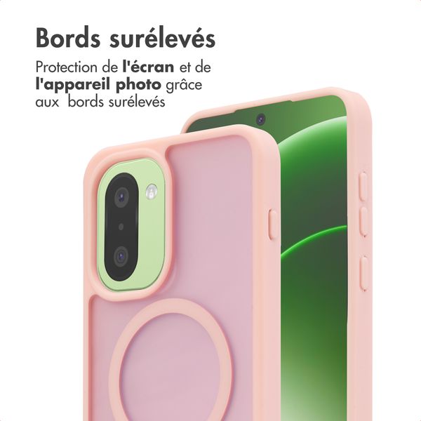 imoshion Coque Color Guard avec MagSafe OnePlus 15R - Rose clair