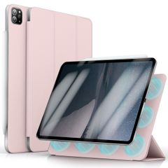 imoshion Magnetic etui de téléphone portefeuille Apple iPad Pro 12.9 (2020/2021/2022) - Rose