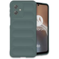 imoshion Coque arrière EasyGrip Motorola Moto G54 - Vert foncé