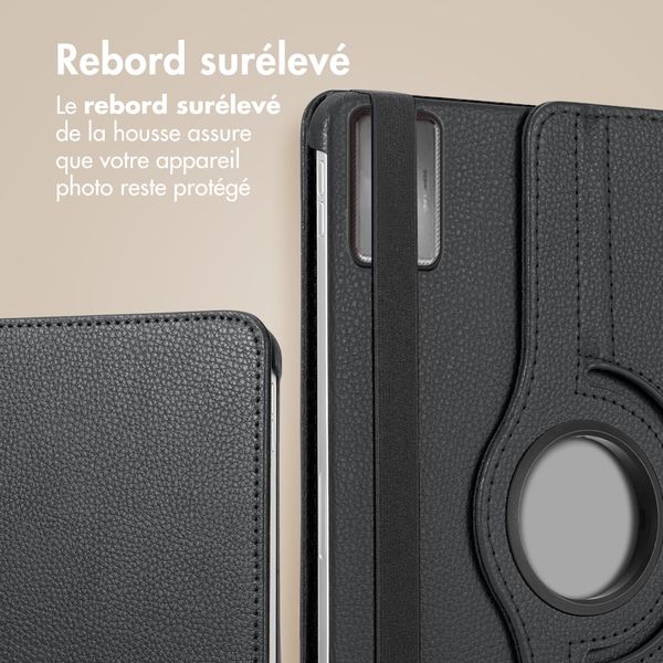 imoshion Coque tablette rotatif à 360° Lenovo Idea Tab - Noir