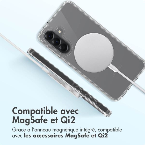 Accezz Coque arrière Xtreme Impact avec MagSafe Samsung Galaxy A56 - Transparent