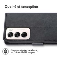 imoshion Étui de télephone portefeuille Oppo Reno 12 Pro - Noir