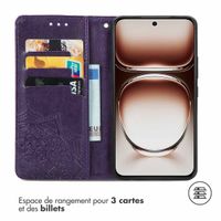 imoshion Etui de téléphone portefeuille Mandala OnePlus Nord 4 - Violet