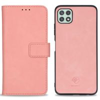 imoshion Etui de téléphone 2-en-1 amovible Galaxy A22 (5G) - Rose