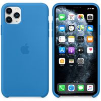 Apple Coque en silicone Apple iPhone 11 Pro Max - Surf Blue