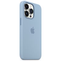 Apple Coque en silicone MagSafe Apple iPhone 13 Pro - Blue Fog