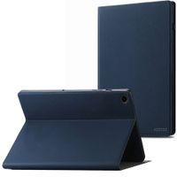 Accezz Coque tablette Classic Samsung Galaxy Tab A9 Plus - Bleu foncé