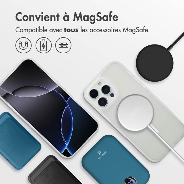 imoshion Coque Color Guard avec MagSafe iPhone 16 Pro Max - Blanc