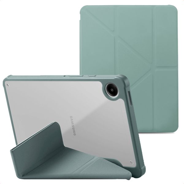 imoshion Coque tablette Origami Samsung Galaxy Tab A9 Plus - Vert foncé