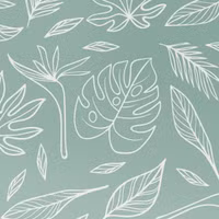 imoshion Coque Design Samsung Galaxy S22 - Leaves Line-Art