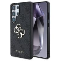 Guess Coque 4G Metal Logo Backcover Samsung Galaxy S25 Ultra - Noir