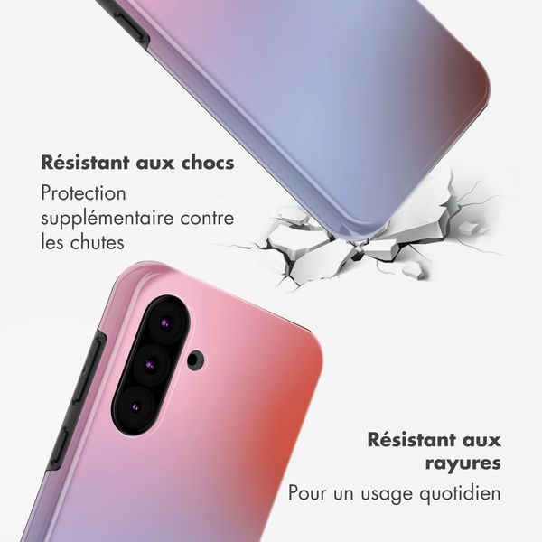 Selencia Coque arrière Vivid Samsung Galaxy A36 / A56 - Gradient Soft Blush