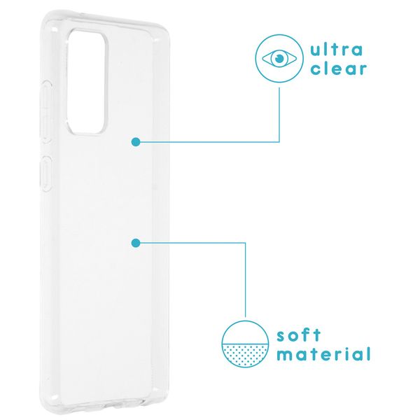 imoshion Coque silicone Samsung Galaxy A72 - Transparent