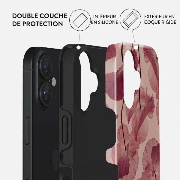 Burga Coque arrière Tough iPhone 16 - Tender Kiss