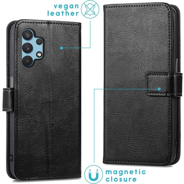 imoshion Étui de télephone portefeuille Samsung Galaxy A32 (4G) - Noir