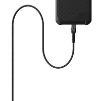 UAG Câble de charge USB-C vers Lightning avec cœur en Kevlar® - 1,5 mètre - Noir / Gris