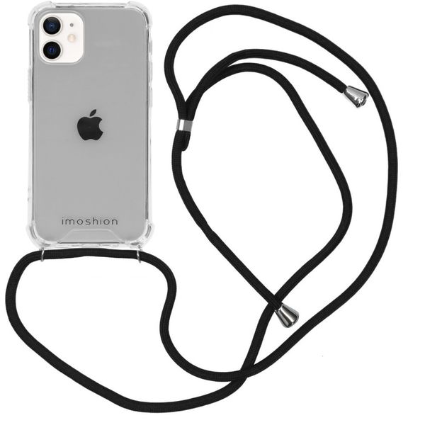 imoshion Coque avec cordon iPhone 12 Mini - Noir