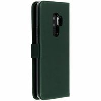 Selencia Étui de téléphone en cuir véritable Samsung Galaxy S9 Plus