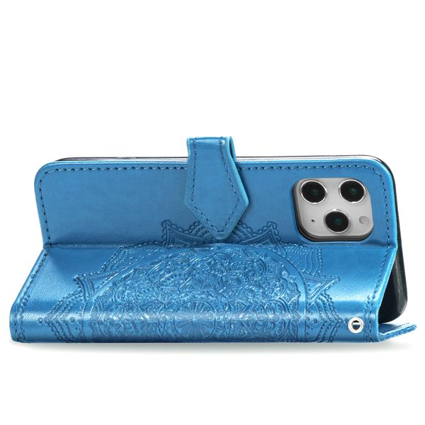 Etui de téléphone portefeuille Mandala Apple iPhone 12 (Pro)