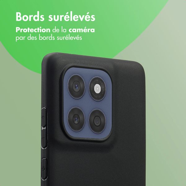 imoshion Coque Couleur Motorola Edge 60 Fusion - Noir