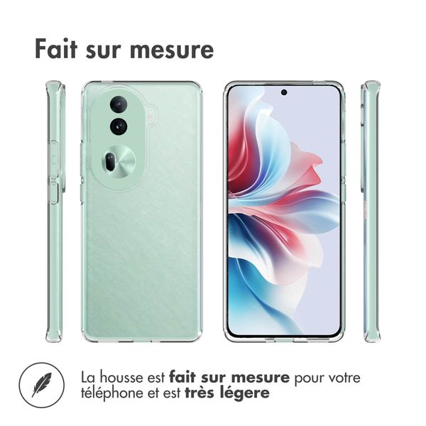 Accezz Coque Clear Oppo Reno 11 - Transparent