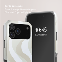 Selencia Coque arrière Vivid avec MagSafe Apple iPhone 17 Pro - Desert Waves Beige