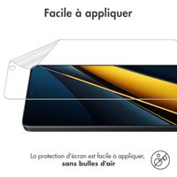 imoshion Protection d'écran Film 3 pack Xiaomi Poco X6 Pro