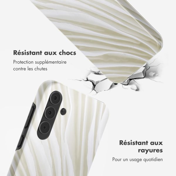 Selencia Coque arrière Vivid Samsung Galaxy A55 - Nature Light Brown