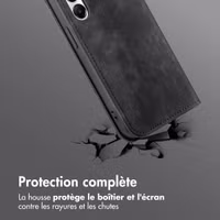 imoshion Étui de téléphone portefeuille Slim Samsung Galaxy A16 - Noir