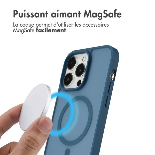 imoshion Coque Color Guard avec MagSafe iPhone 14 Pro Max - Bleu foncé