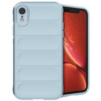 imoshion Coque arrière EasyGrip iPhone Xr - Bleu clair