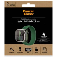 PanzerGlass Coque Full Body Apple Watch Series 7 / 8 / 9 (41 mm) - Transparent